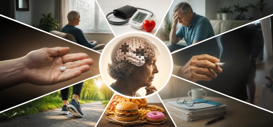 8 risikofaktorer for Alzheimers sykdom – hva bør du vite